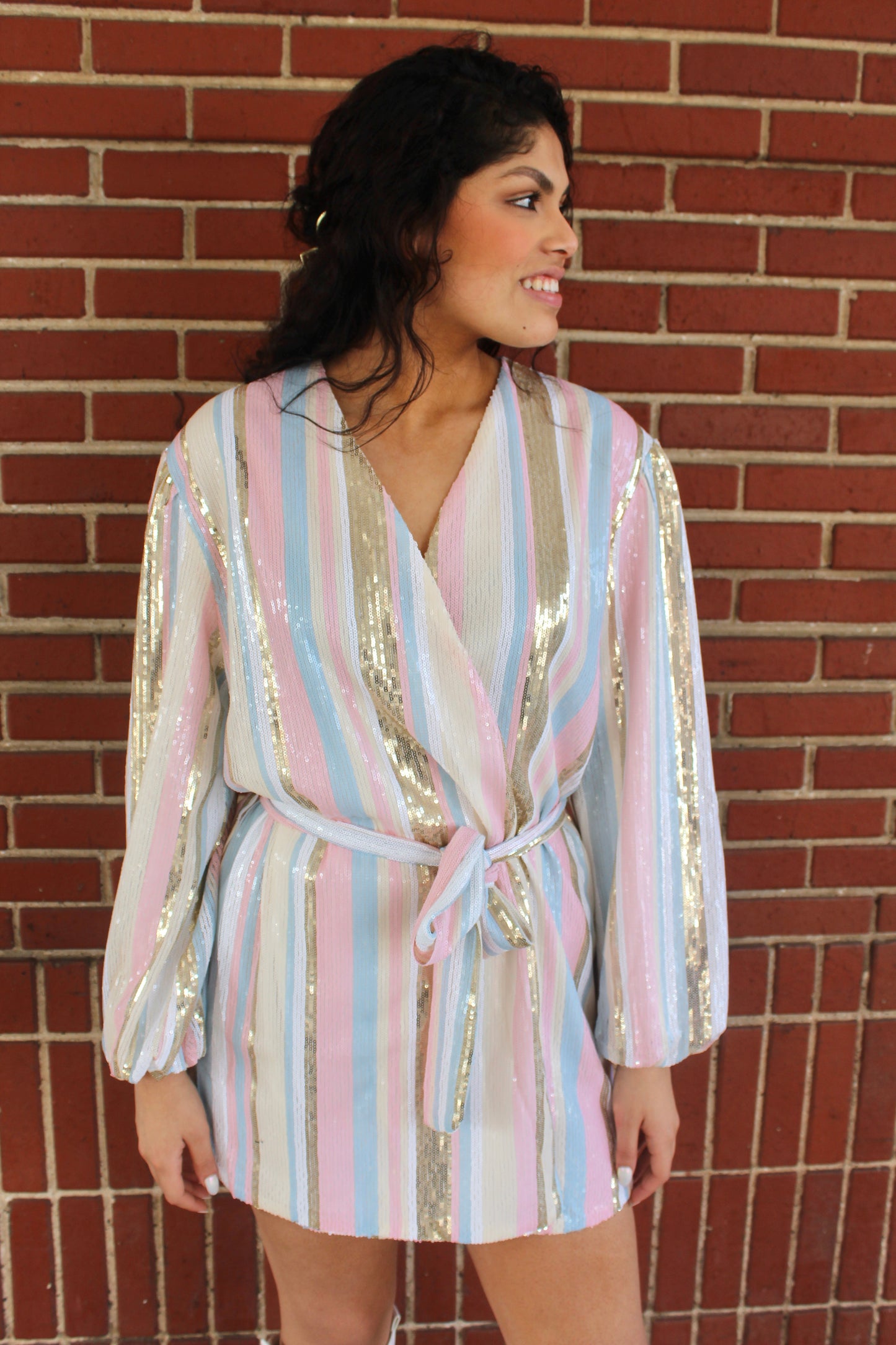 Courtney Sequin Dress