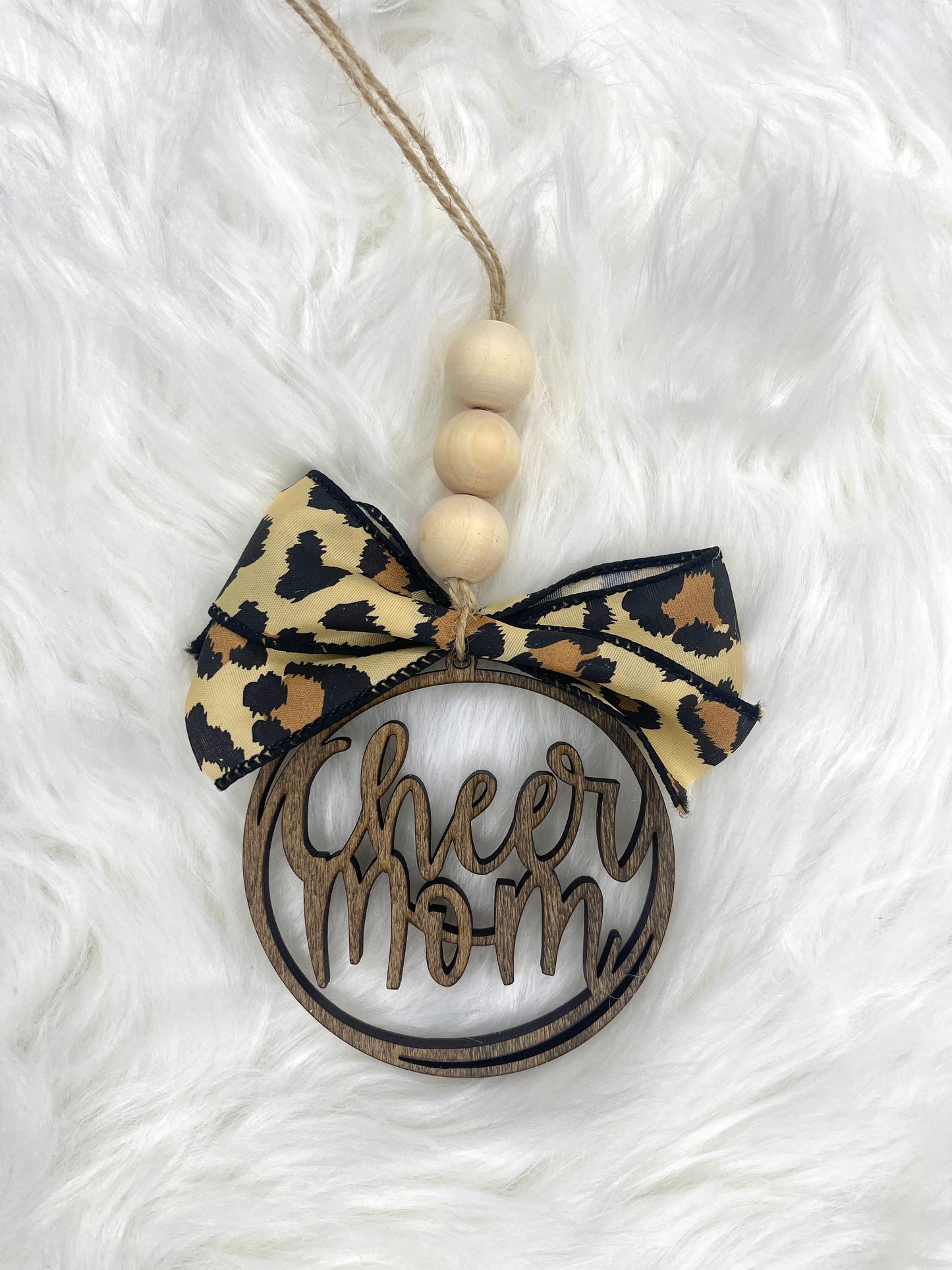 Cheer Mom Car Charm