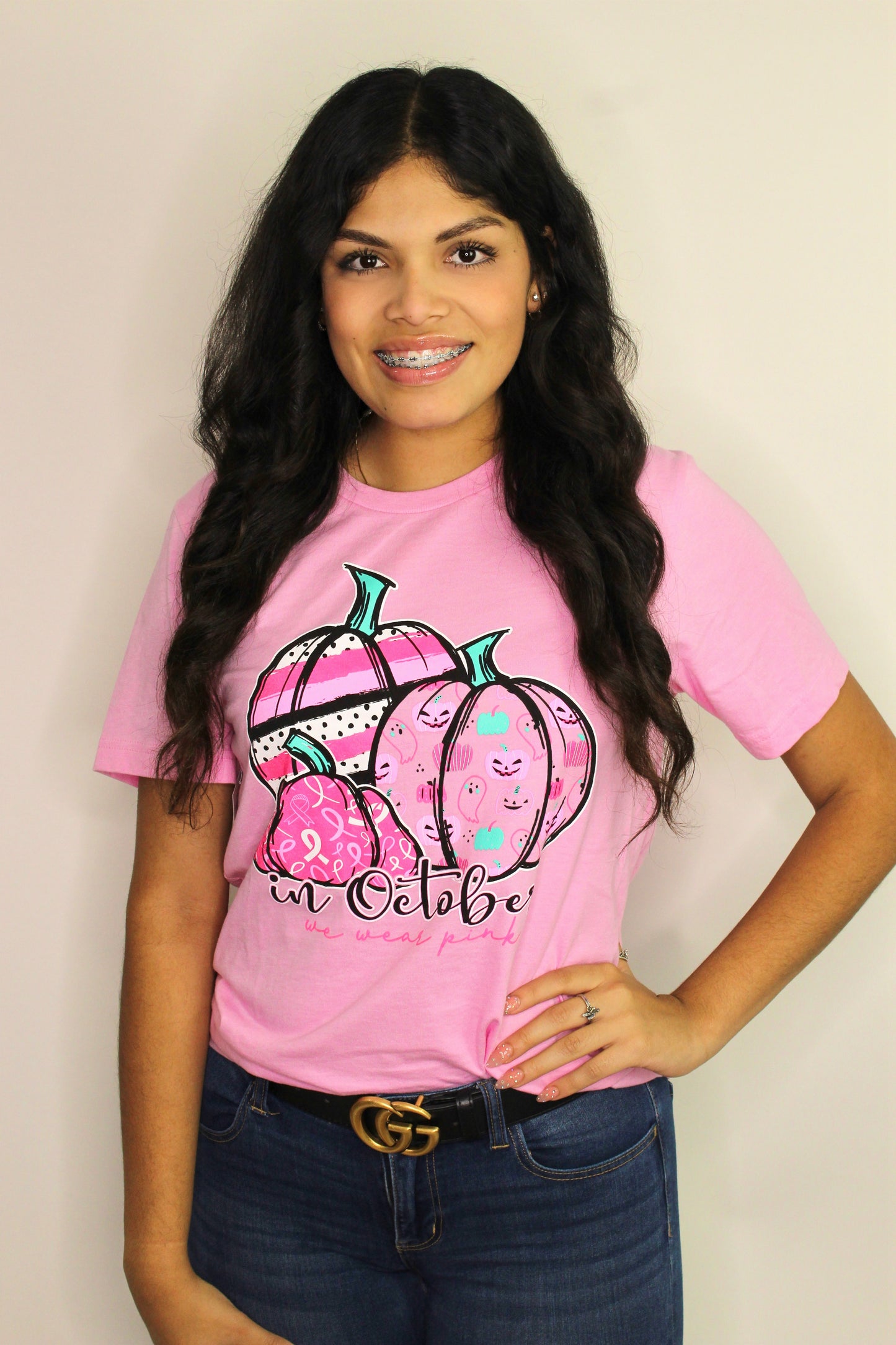 In October We Wear Pink Tee