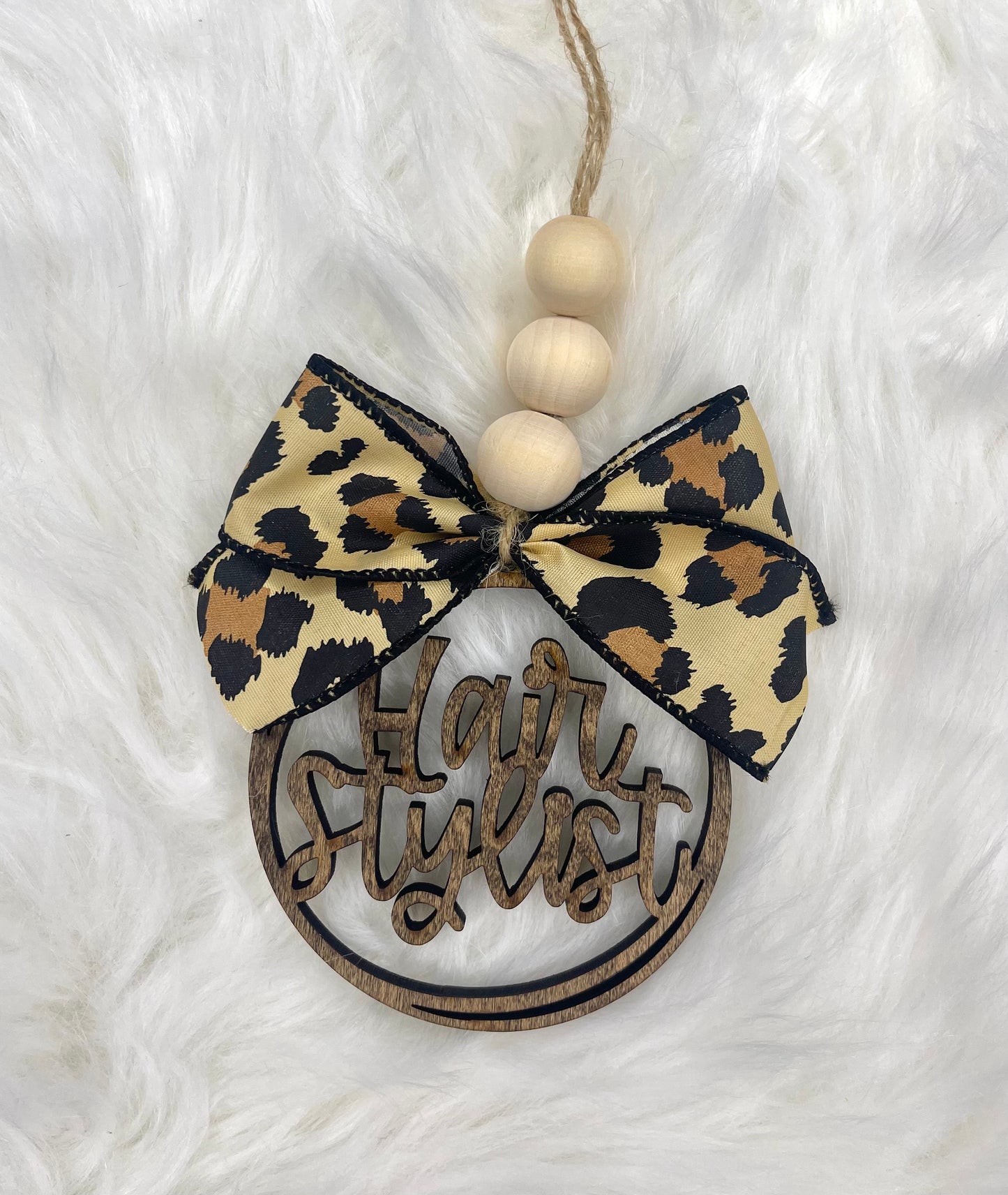 Hairstylist Car Charm