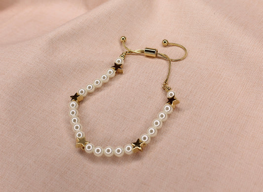 Pearl Star Bracelet
