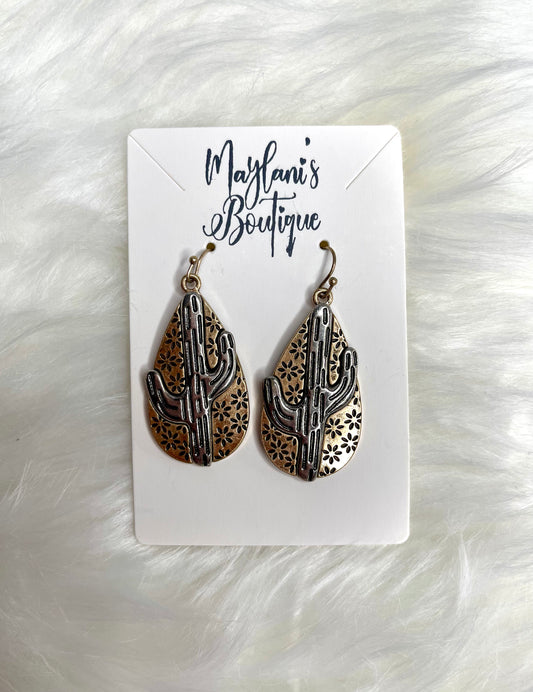 Cactus Earrings